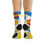 Thumbnail: Adventure Time Socks | Jake The Dog Finn The Human Recycled Poly Socks Bff