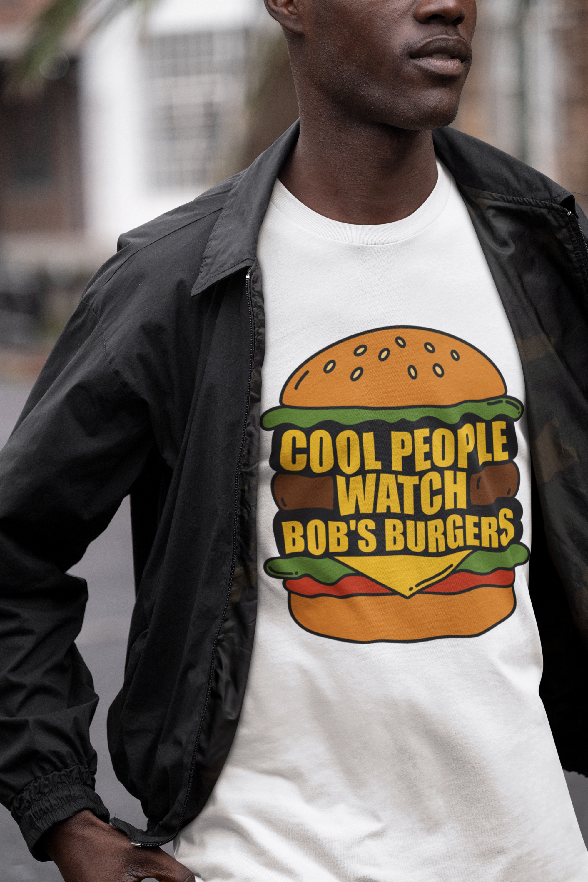 Cool People Watch Bob's Burgers Graphic Tee Unisex Ultra Cotton Tee