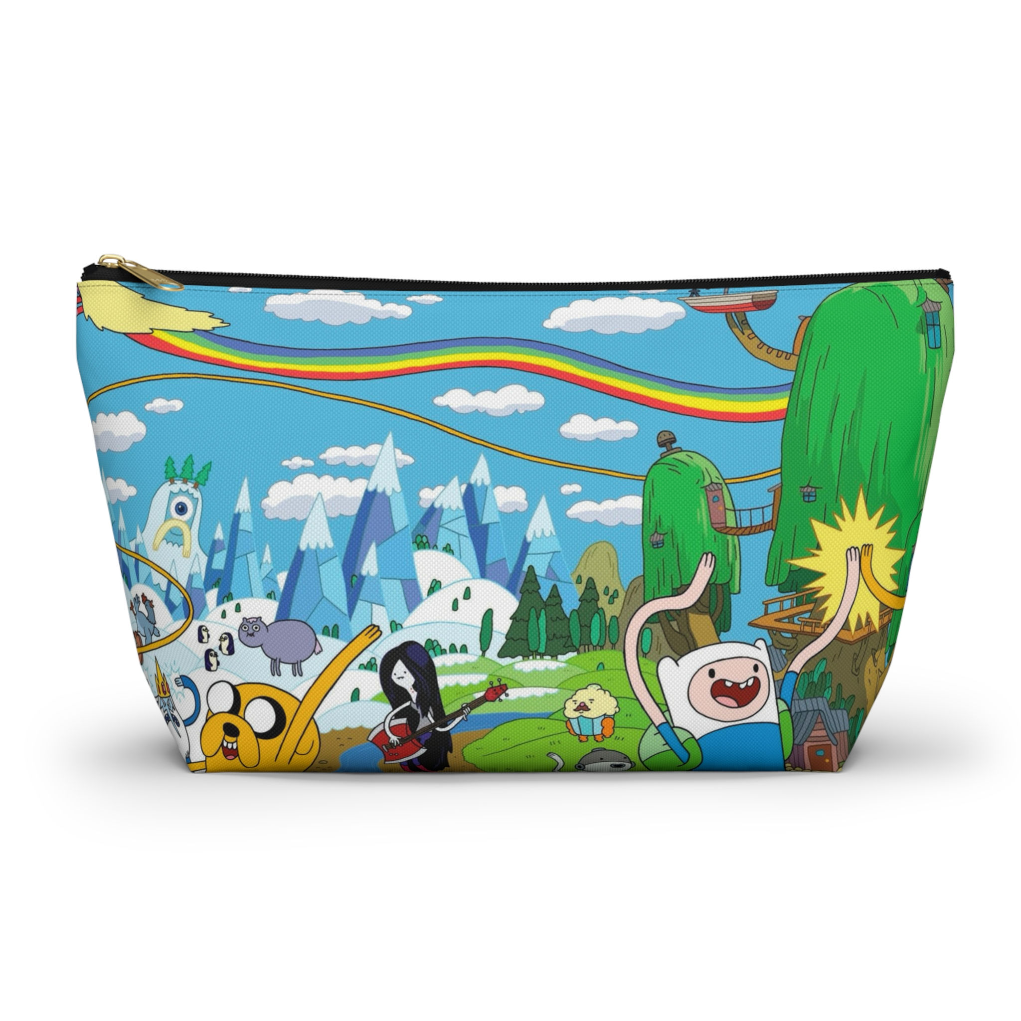 Adventure Time Pouch | Jake The Dog Finn The Human BMO Princess Bubblegum
