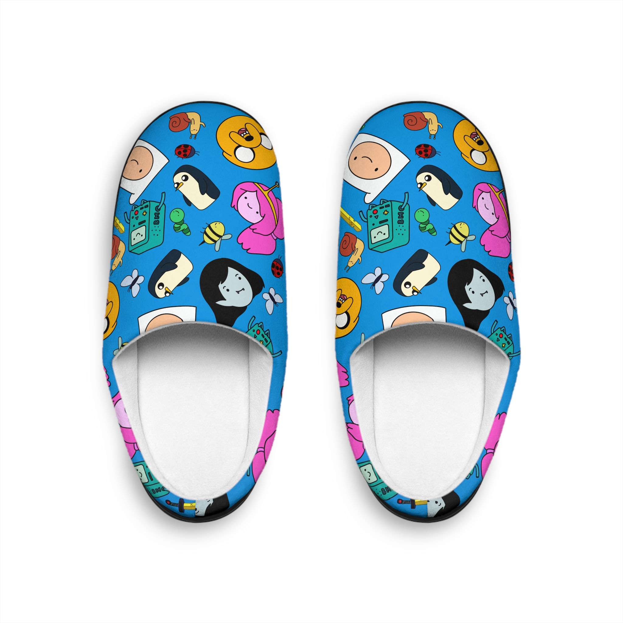 Adventure Time Slippers | Women's Indoor Slippers Gift For Her