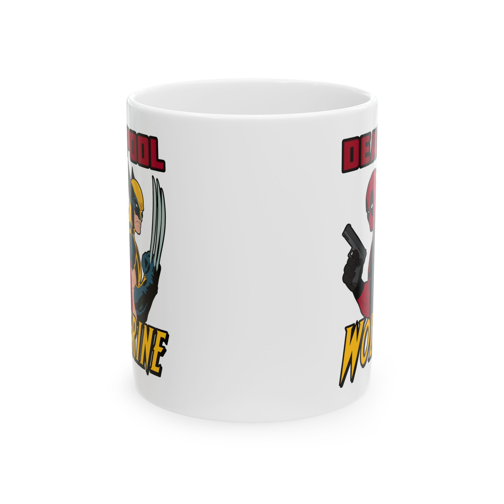 Deadpool Wolverine Mug | Marvel Mug Gift For Her For Him Valentine's Day Bday