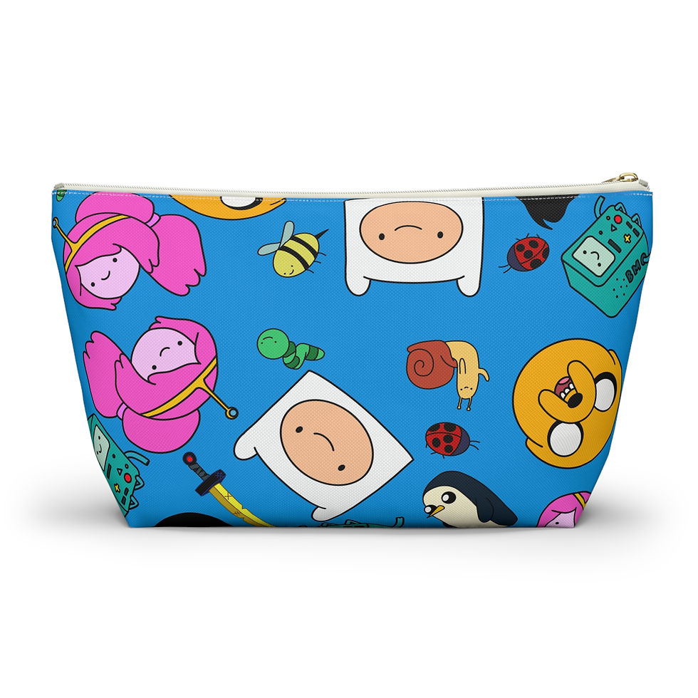 Thumbnail: Adventure Time Pouch | Jake The Dog Finn The Human BMO Princess Bubblegum