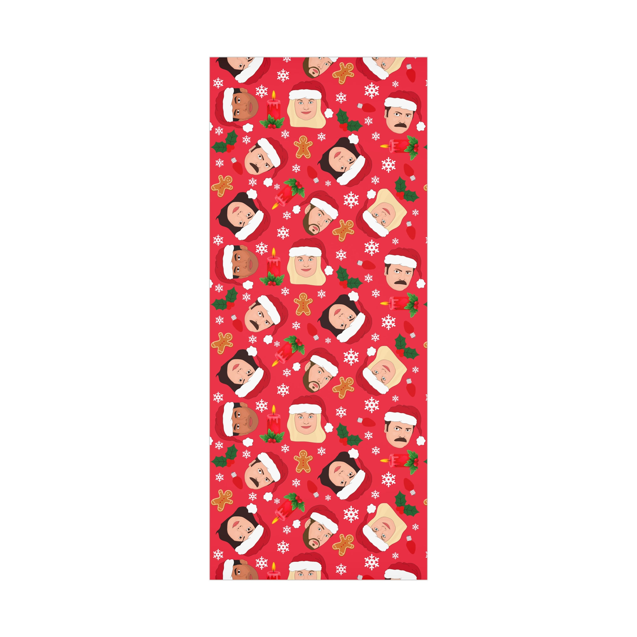 Parks And Rec Christmas Wrapping Paper Gift Wrap Papers