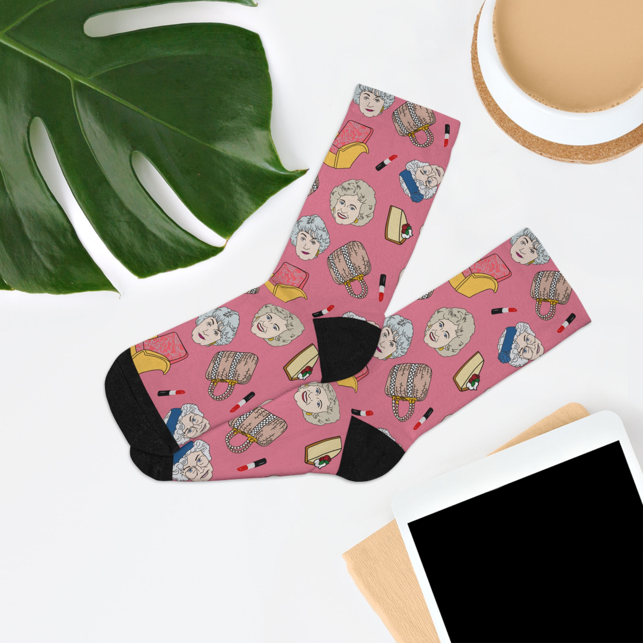 The Golden Girls Socks | Sophia Rose Dorothy Blanche Recycled Poly Socks Gift