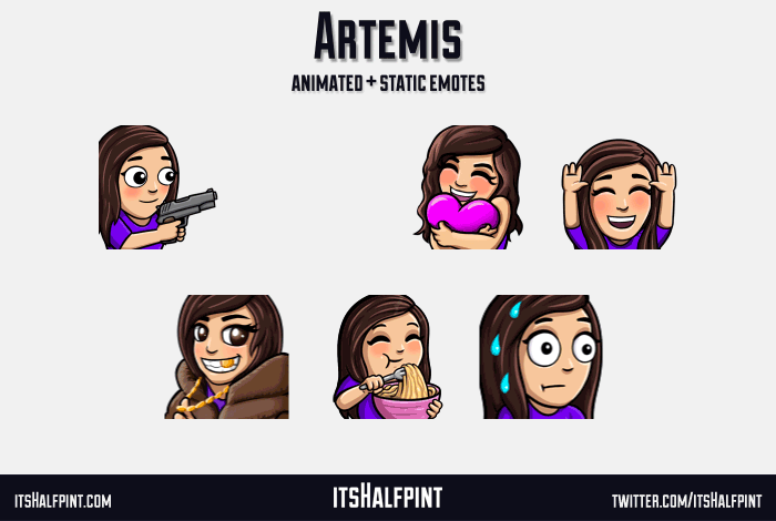 Artemis-AnimatedEmoteCard