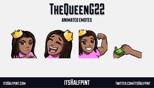 Twitch Emotes | itsHalfpint Twitch Emotes | itsHalfpint