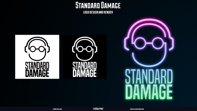 StandardDamage- Logo Design Logomark Graphic Vector