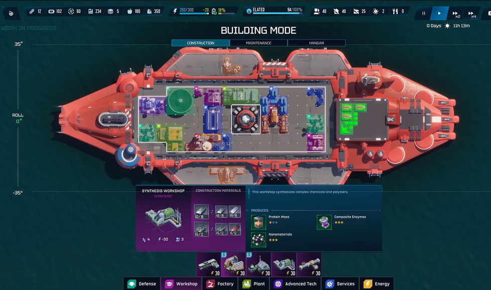 Deck setup mechanic