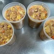 Meals prepared for the needy