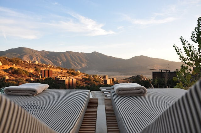 relaxation area at Marmaris hotel