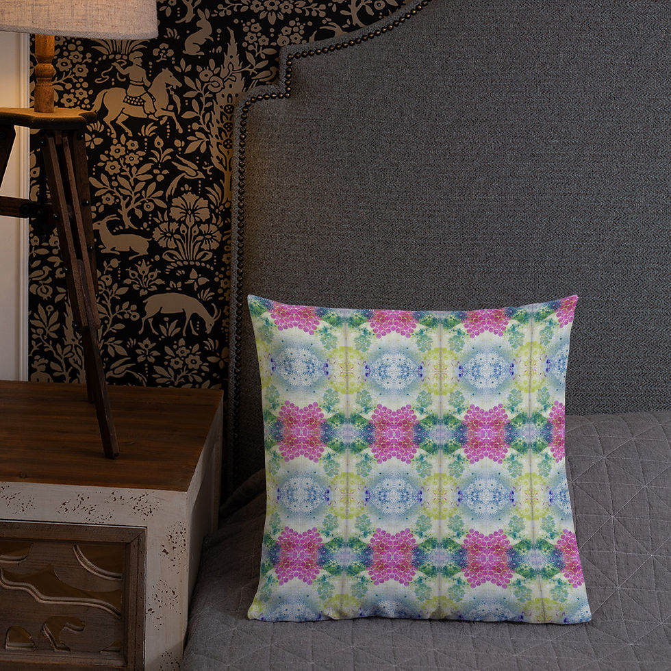 Thumbnail: Premium Pillow Tropical Pattern