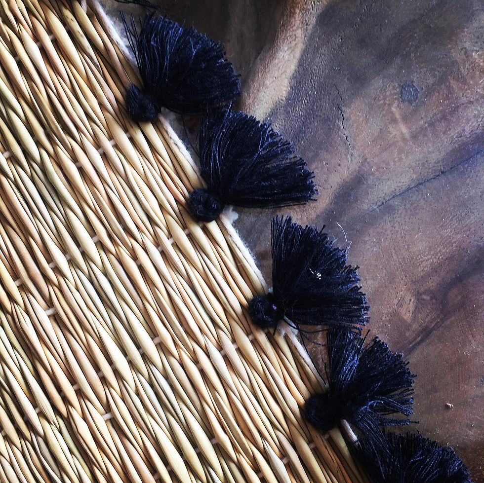 Miniature : Set de table à pompons