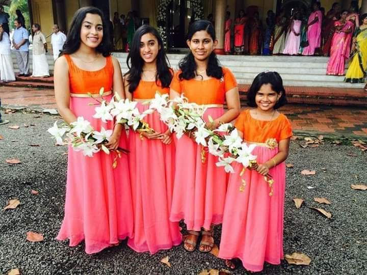 Thumbnail: Wedding dress for flower girls 