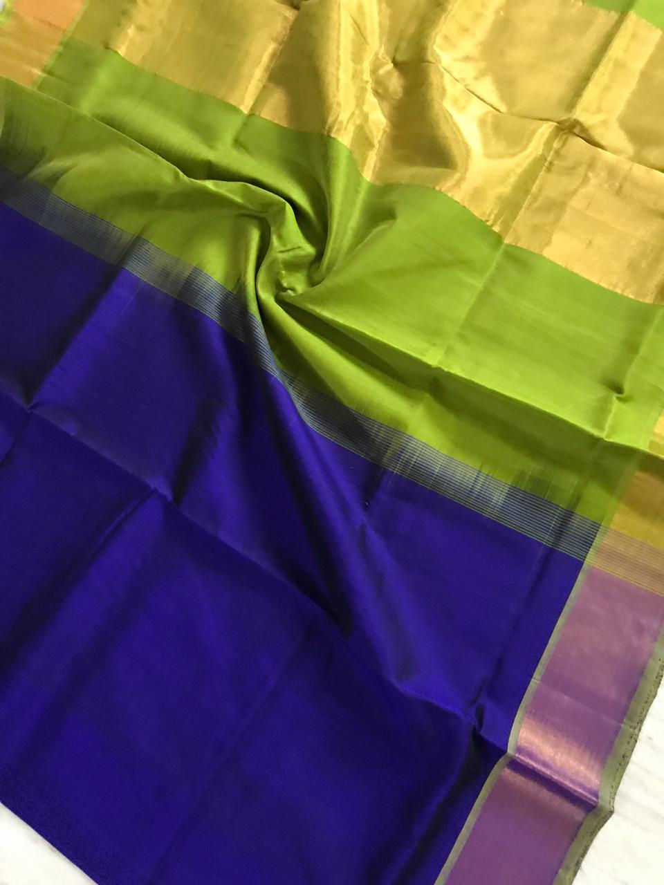 Pure handloom Mangalagiri pattu sarees with zari border 

Price : 2829

Free shi