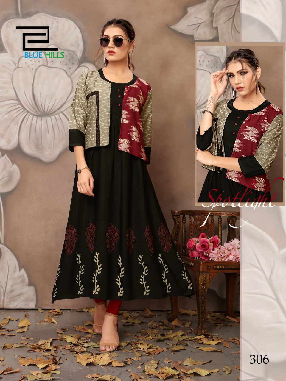 Thumbnail: *Vol 1*🏳‍🌈

_Party Wear Kurti with Separate Jacket and Add on Hand Work_😍

