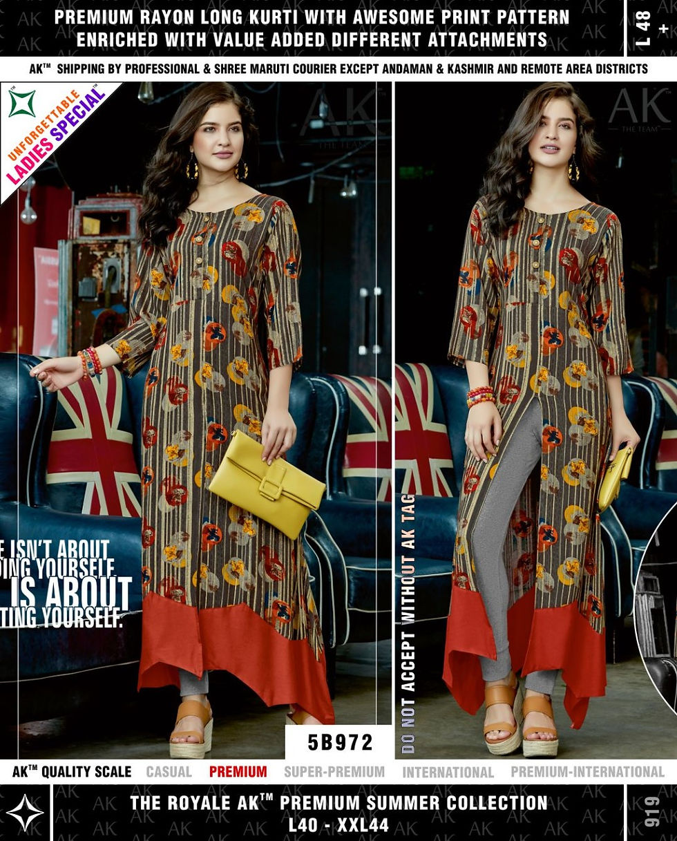 Thumbnail: 🤩 *NEW ARRIVAL*

😘 *9 Superb Summer Wear Kurtis*
😱 _at_ *Shocking Prices*
   