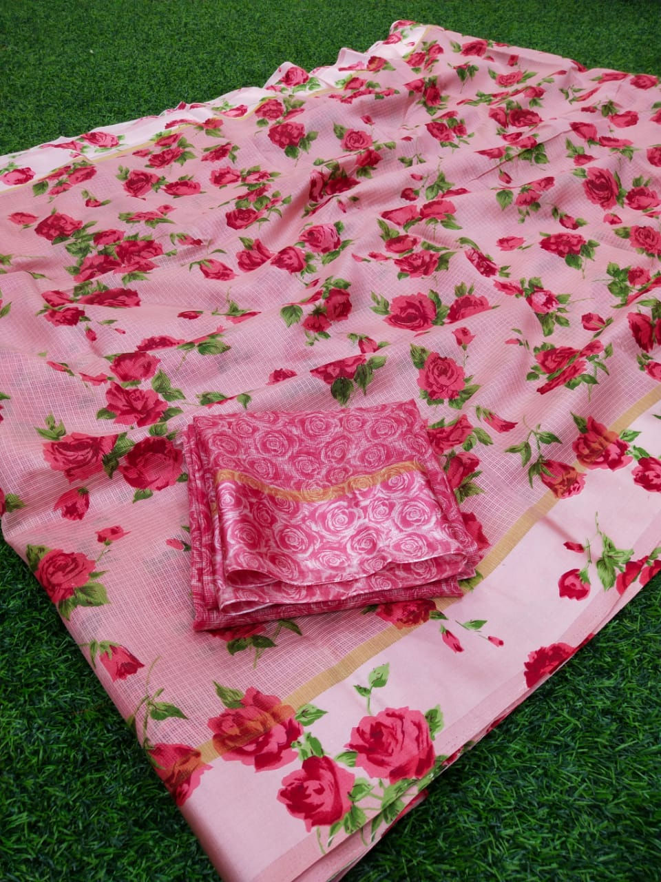 NEW DESIGN 

FABRICS : SUPER KOTA 

FLOWER DESIGN PRINT 

BODAR SATIN SILK

 NIC
