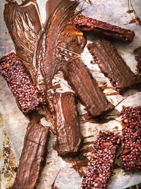 Brombeeren 2 für1,als Crema di Balsamico und als gesunder Schokoriegel