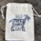 Thumbnail: Wild Goat Stamp Muslin bag