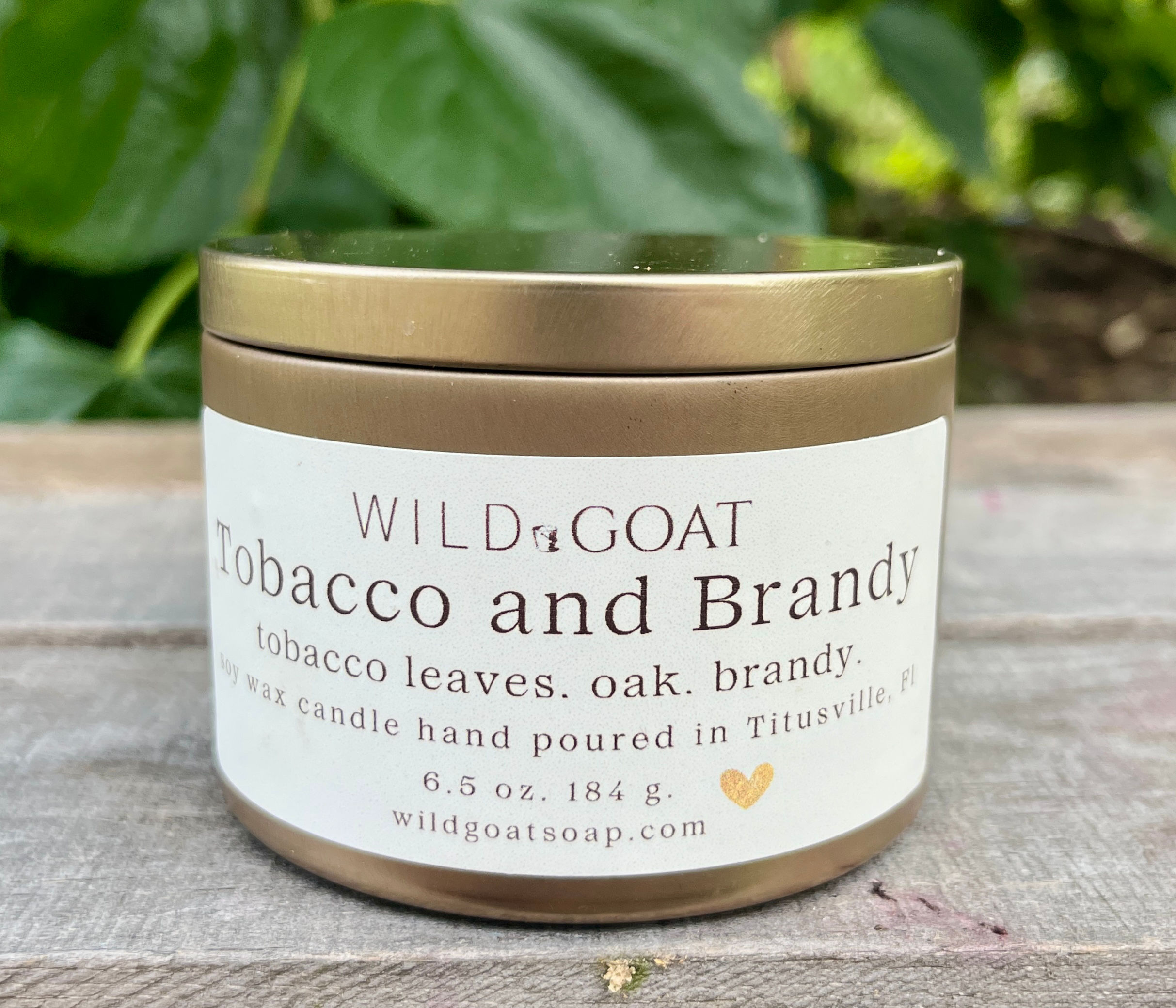 Tobacco and Brandy Candle