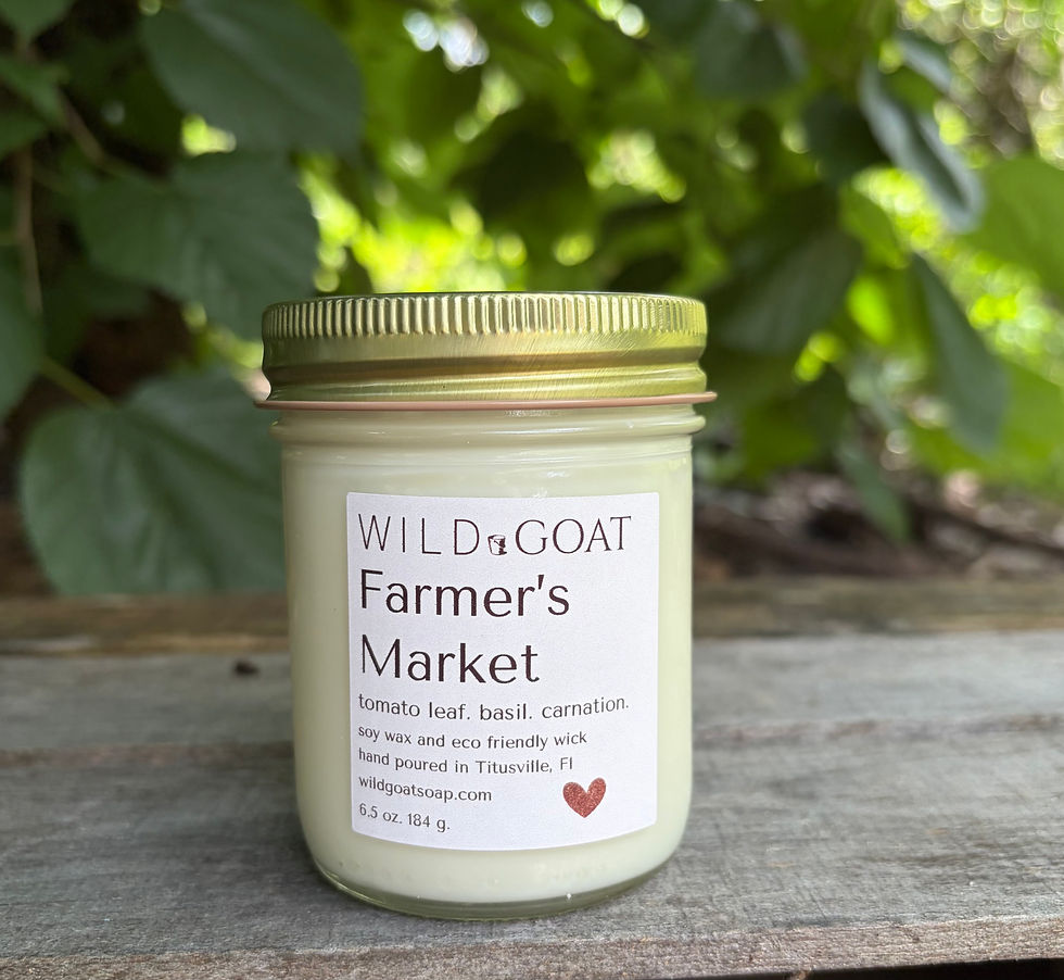 Thumbnail: Farmer’s Market Glass Candle