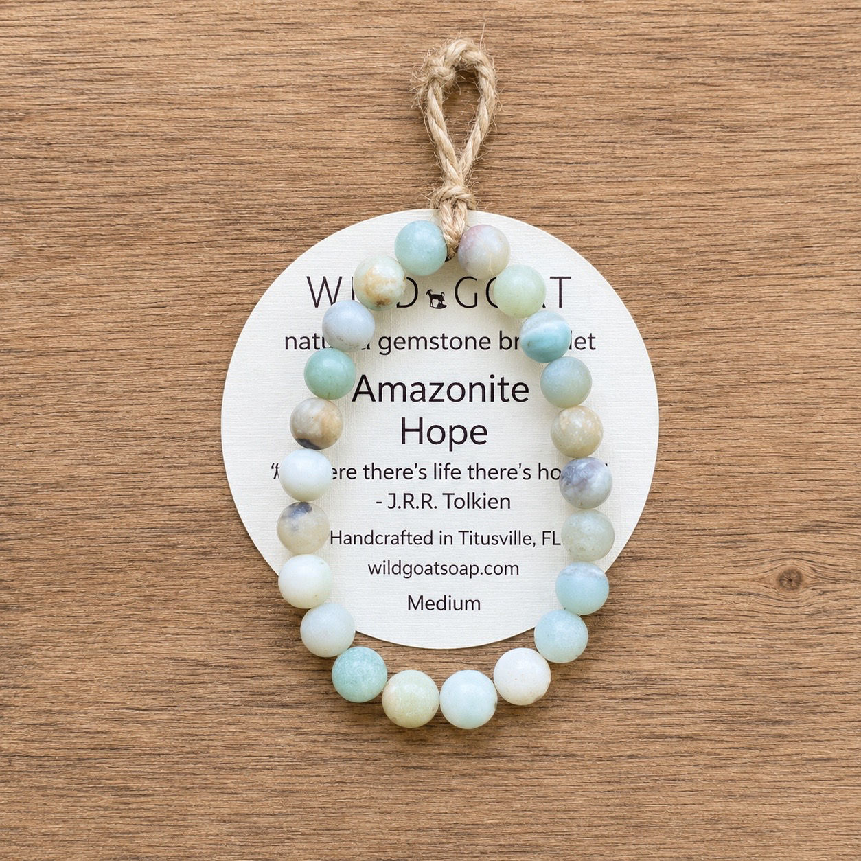 Amazonite Gemstone Bracelet