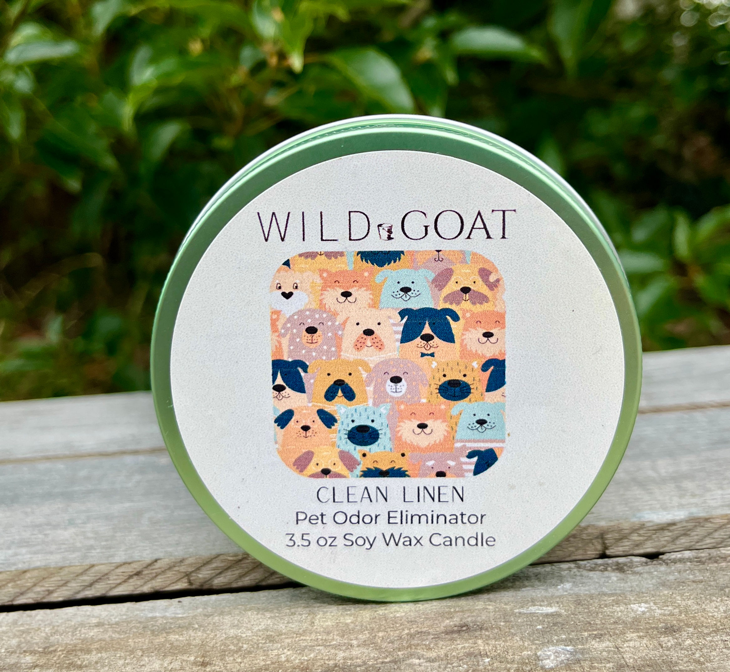 Pet Odor Eliminator Fresh Linen Candle