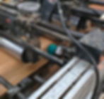 Forming roller in process