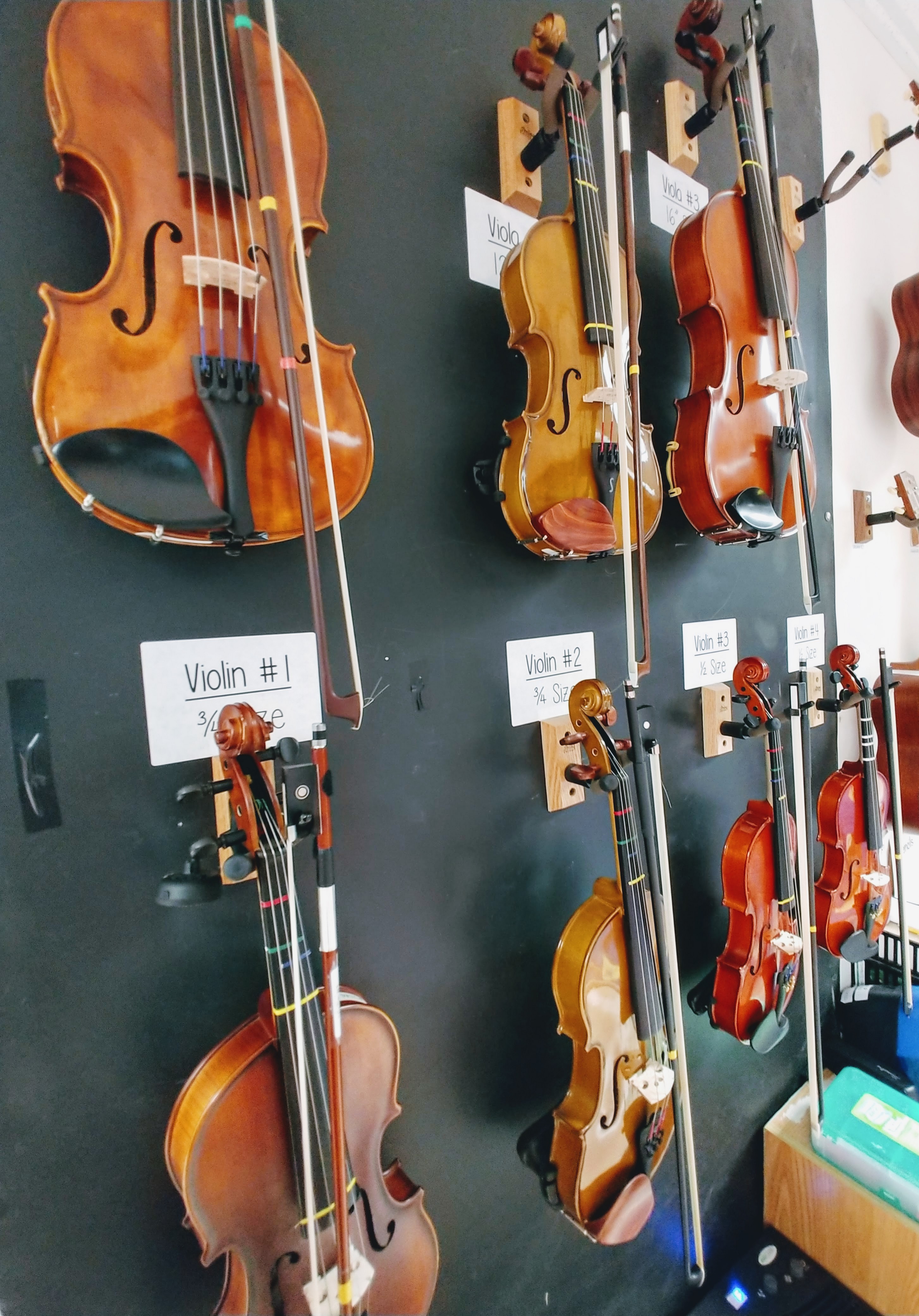 Student Violins and Violas