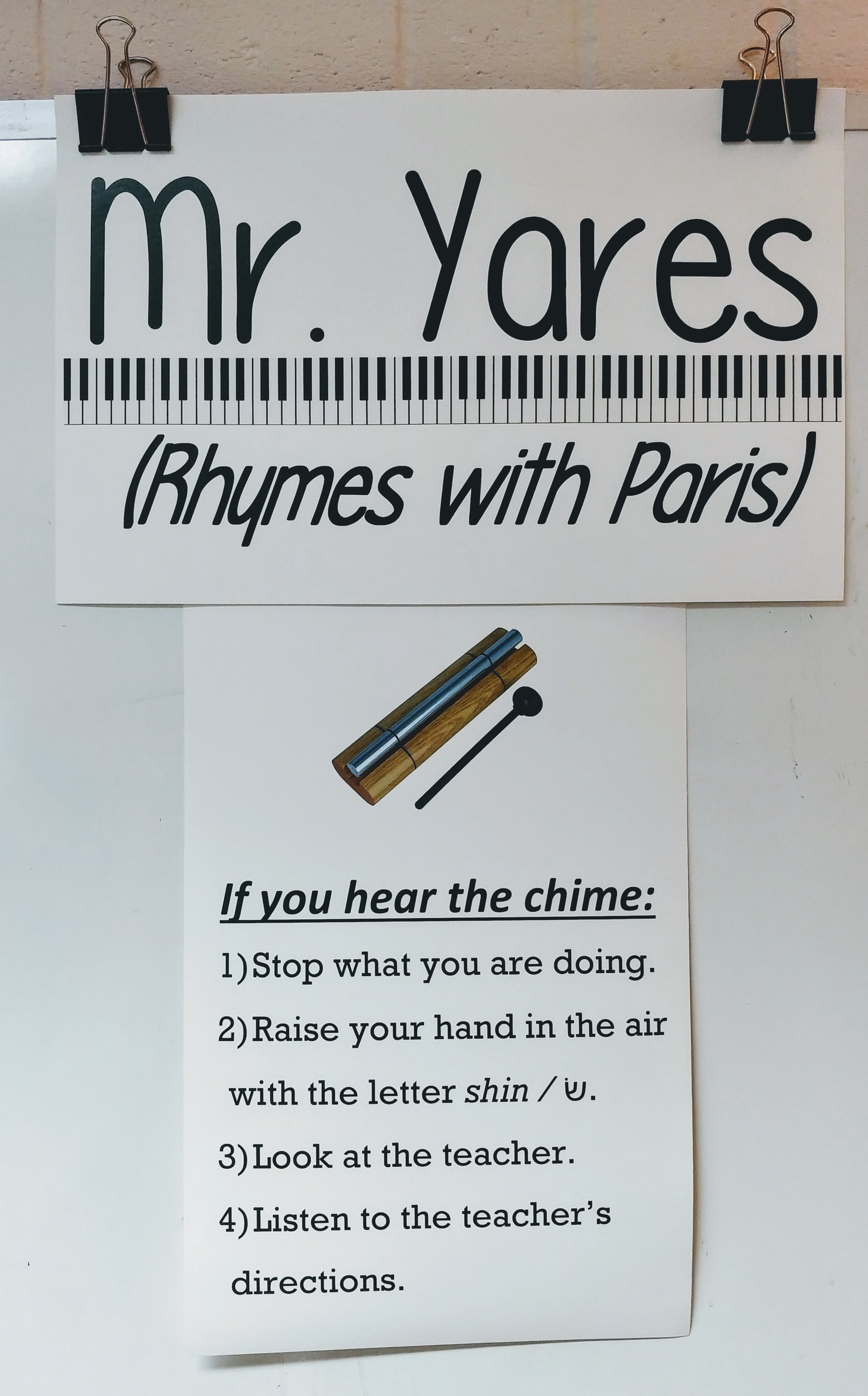 Welcome to Music with Mr