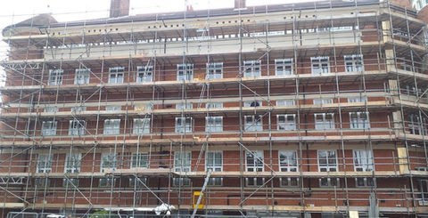 Large-scale scaffolding