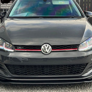 VW Golf with lip kit