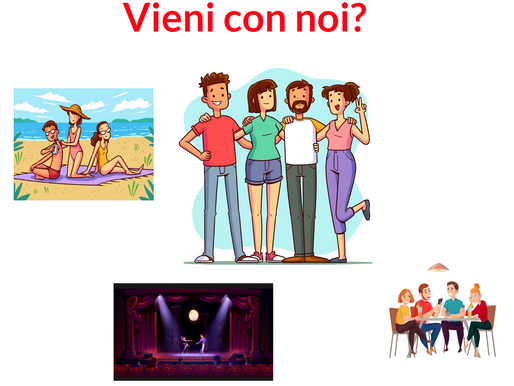 Vieni con noi? – Jössz velünk?