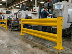 Single Height Warehouse Guard RailAdd-On Kit: Expand Your Safety System Without Starting Over