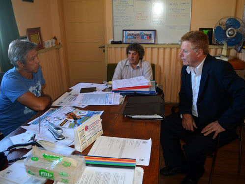 ANFA SE REUNIO HOY CON AUTORIDADES de CANELONES