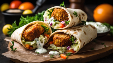 Arranged Food and Objects