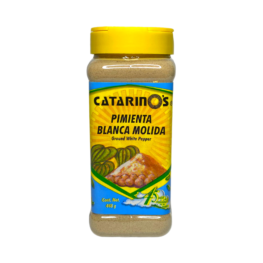 Pimienta Blanca Molida 448g