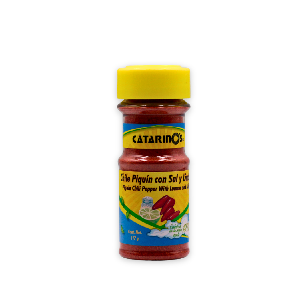 Chile Piquín, Sal y Limón 117g