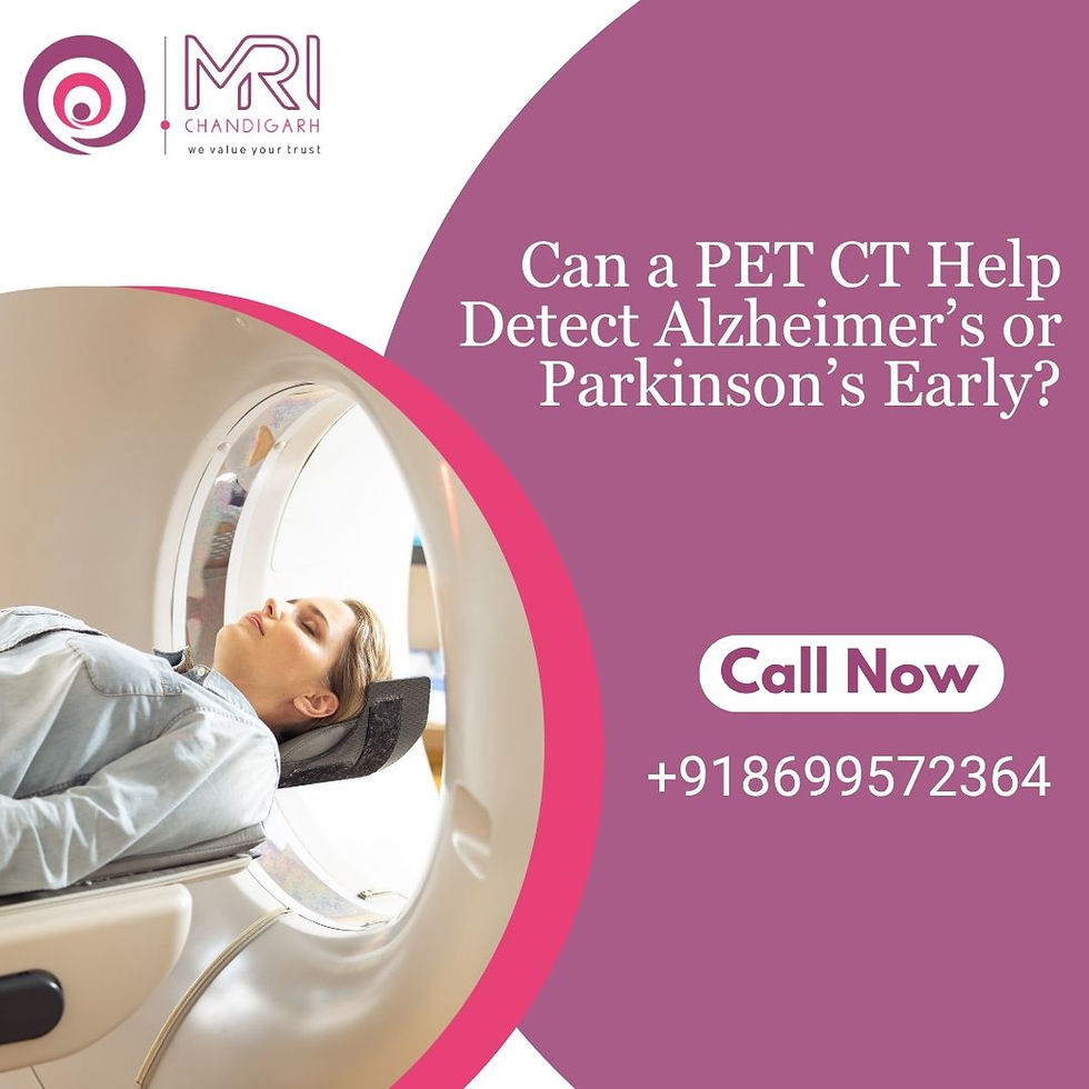 Can a PET CT Help Detect Alzheimer’s or Parkinson’s Early?
