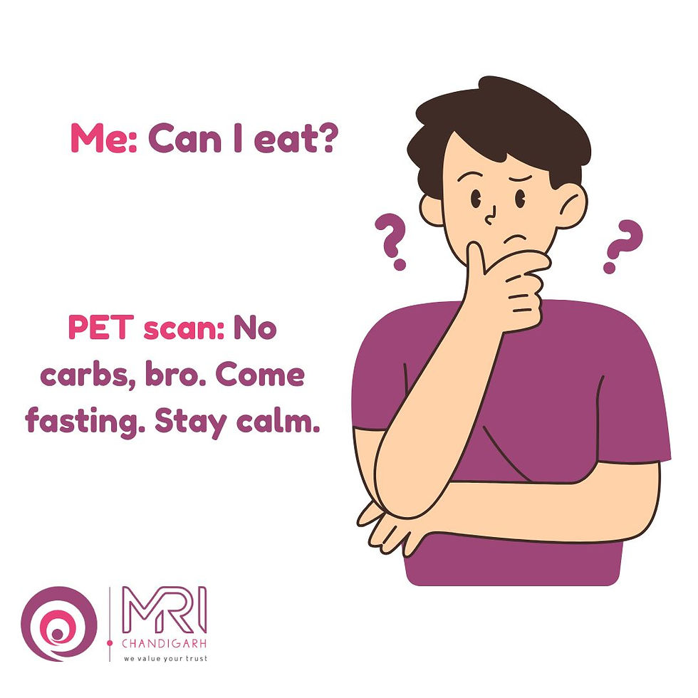 How should I prepare for a PET scan?