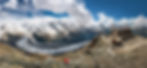 View from Gornergrat on the Gornergletscher and the Monte Rosa massif - perfect photospot.