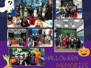 🎃 萬聖節快樂!全能外語屏東分校變成詭譎森林啦!👻