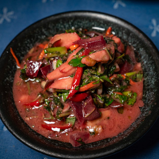 Ankara Çayyolu meze çeşitleri; günlük Girit ezme, atom ve zeytinyağlı taze mezeler.