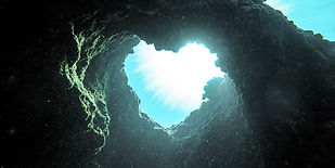 coeur, océan, invisible, esprits, nature, présences