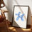 Thumbnail: Blue balloon animal (Inch) Art print
