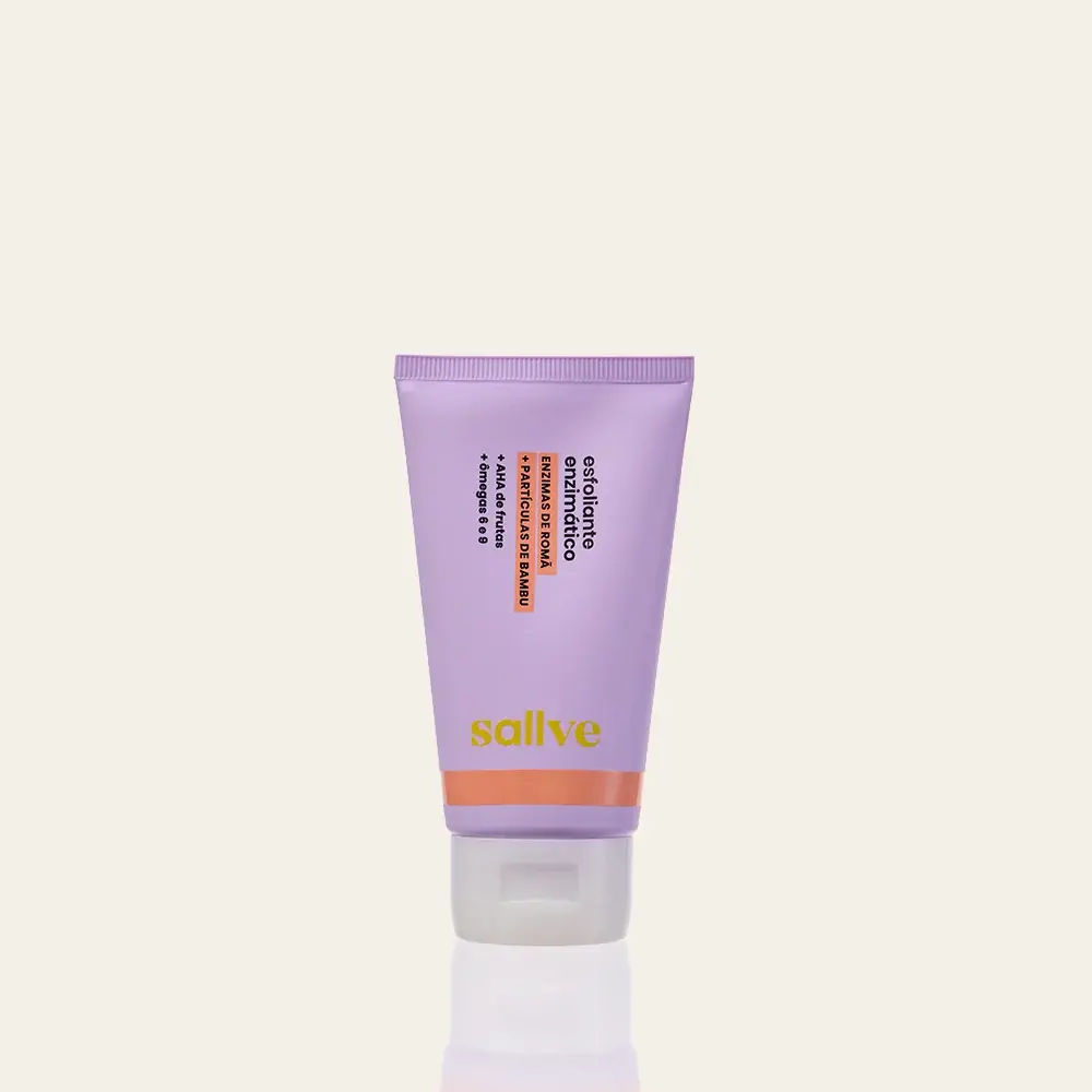 Esfoliante Enzimático Sallve 70g – Renovação Suave para uma Pele Radiante!