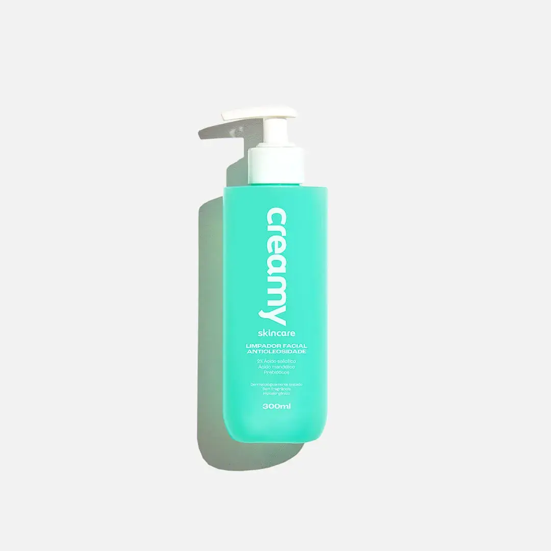 Limpador Facial Antioleosidade 300ml – Creamy