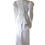 Thumbnail: layered linen wedding dress with statement sleeves.