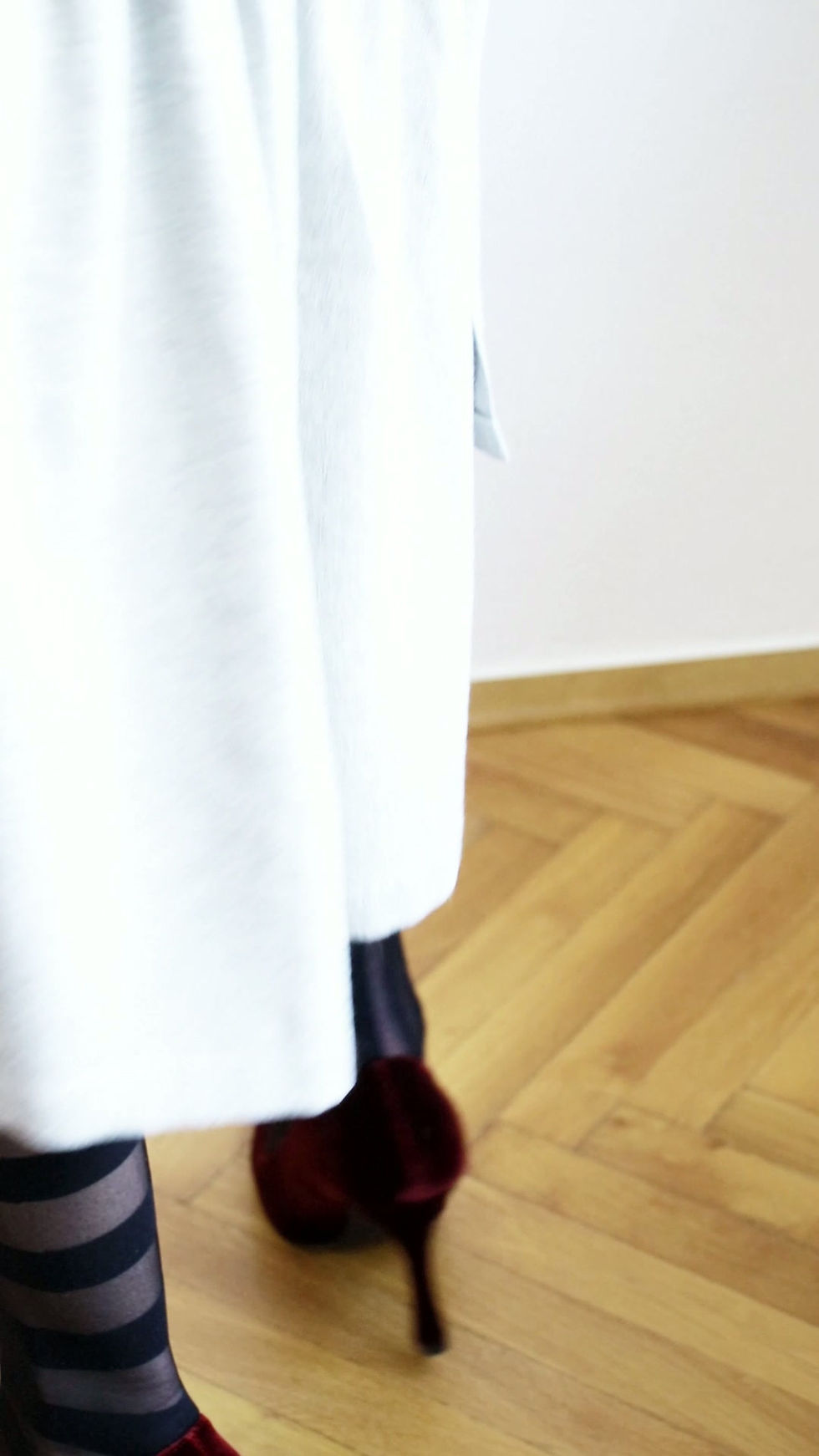 Thumbnail: ladies’ dress with raglan sleeves in cotton and viscose
