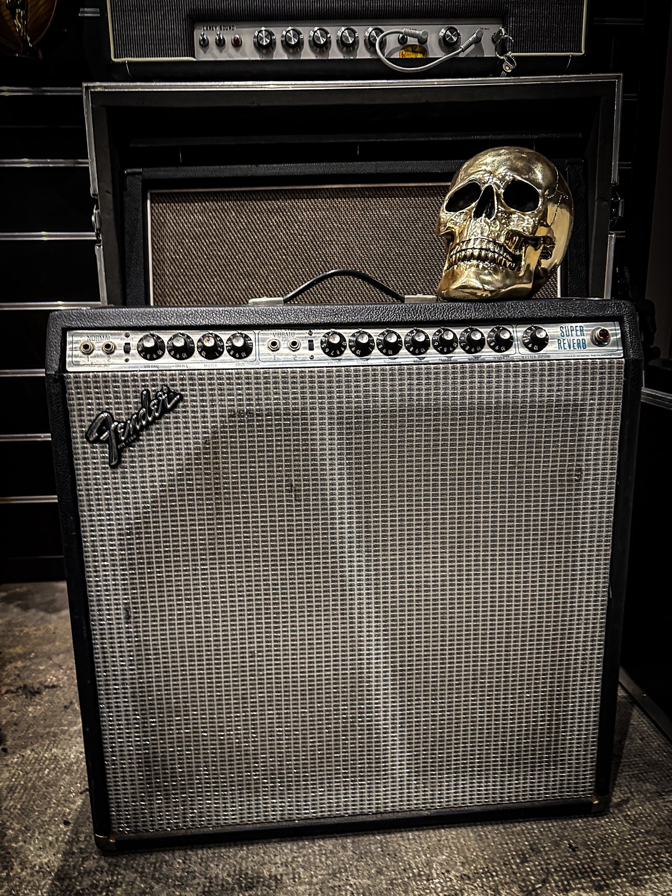 Fender super reverb silverface master volume